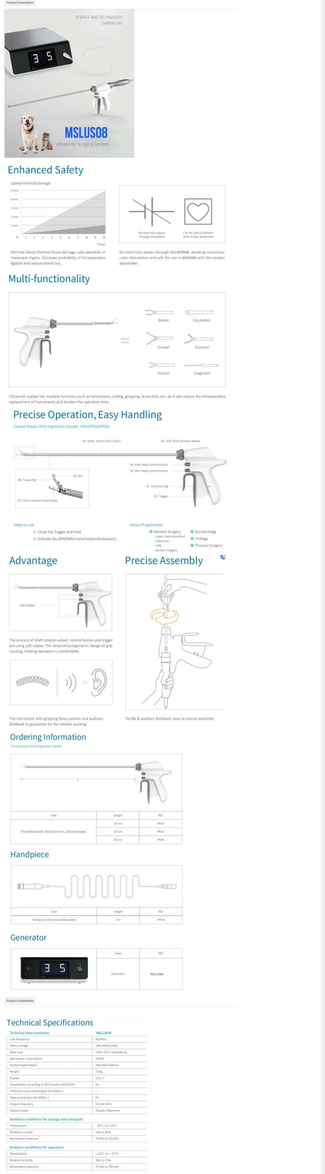 Vet Ultrasonic Scalpel Surgical System Medical Dev.jpg